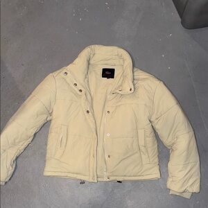 Rails light Gren Cream Quilted medium Jacket